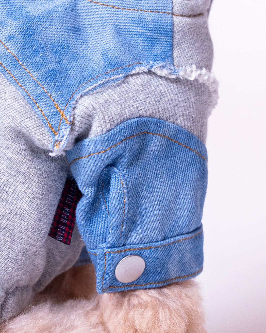 Denim Docking Hoodie【For Dog】