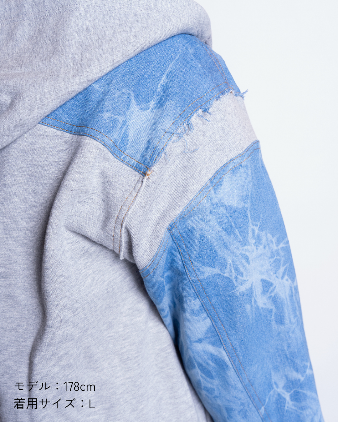 Denim Docking Hoodie【For People】