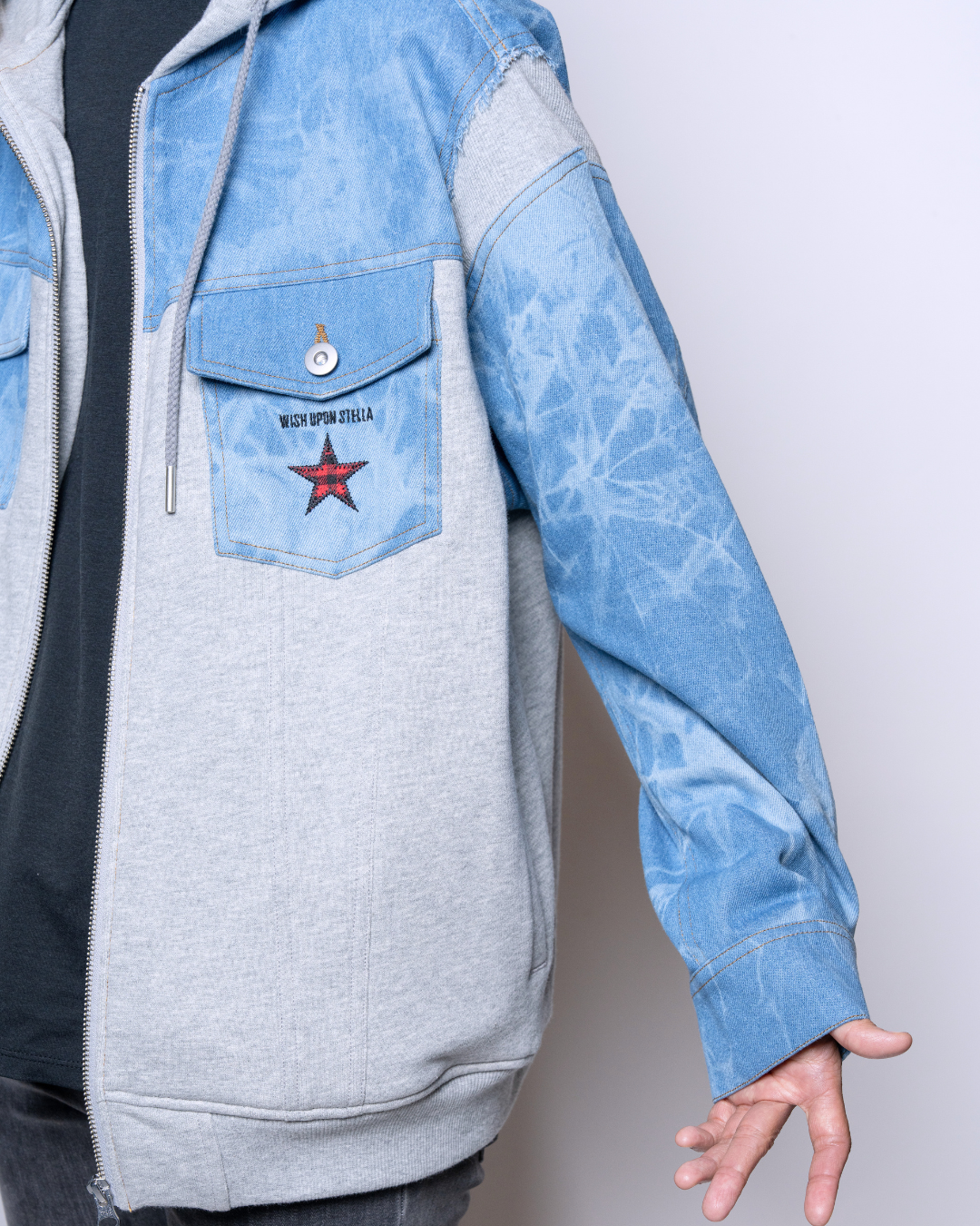 Denim Docking Hoodie【For People】