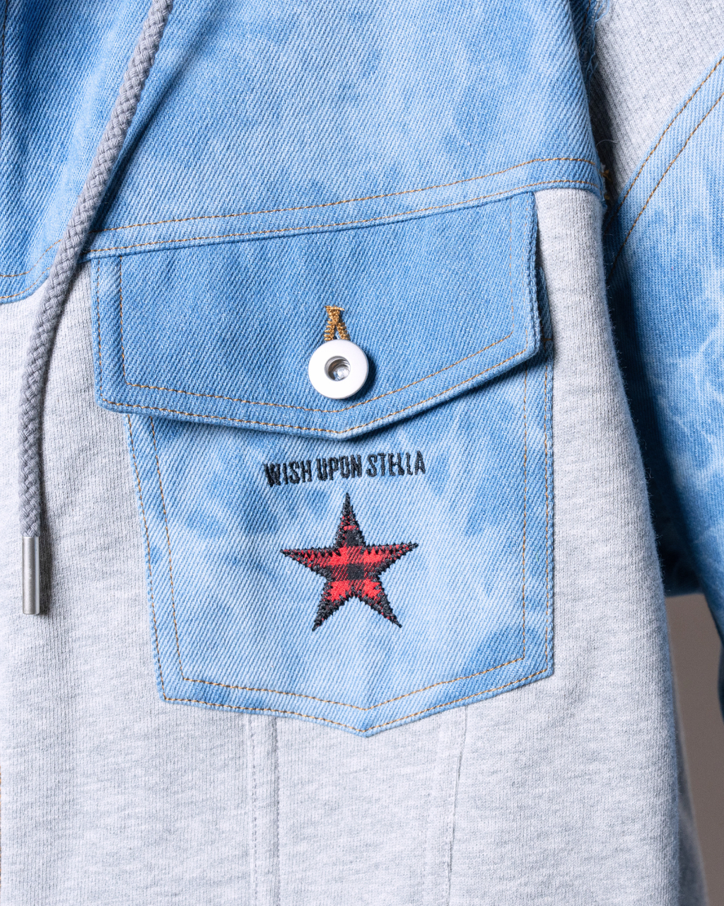 Denim Docking Hoodie【For People】